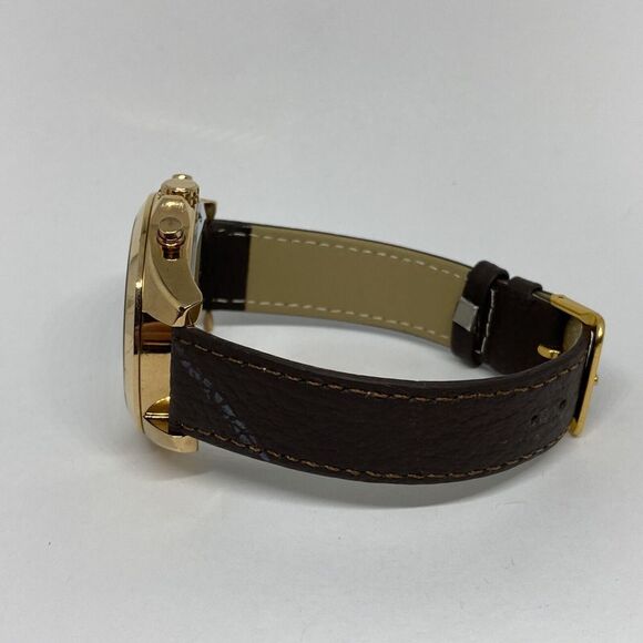 Fossil Modern Courier BQ1751 Womens Brown Leather Analog Dial Quartz Watch EY510 - Picture 9 of 12